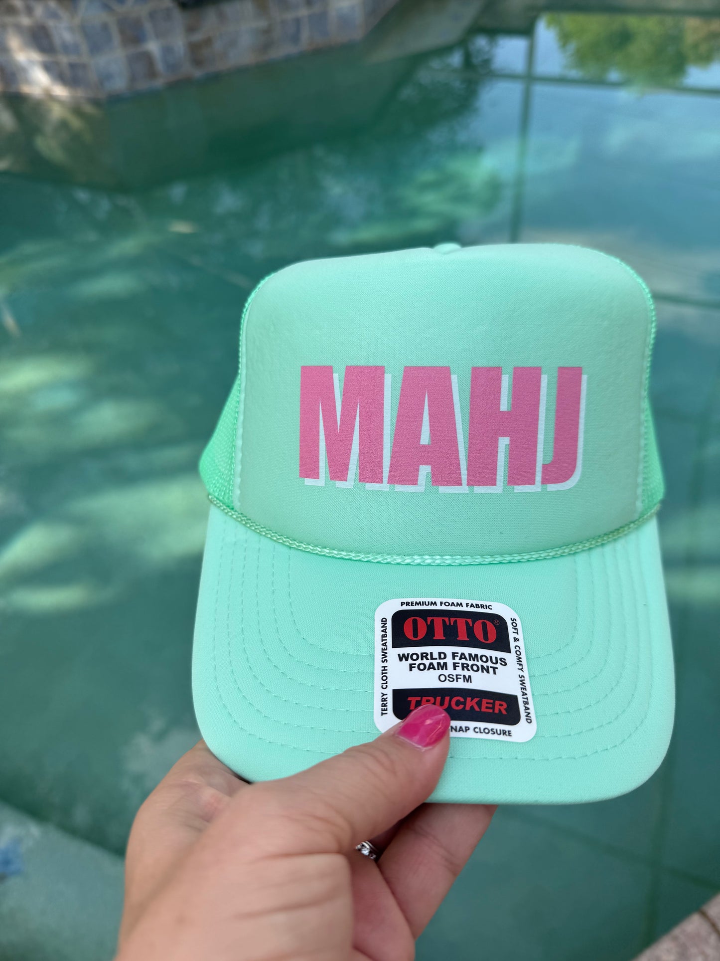 Mahjong Trucker Hats