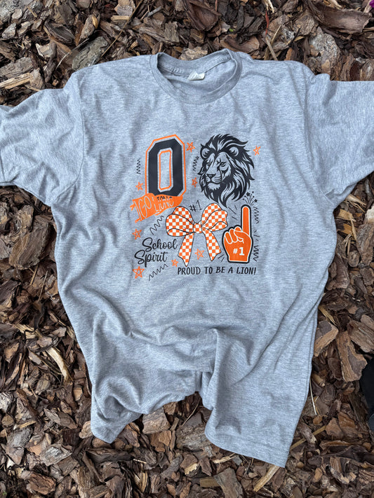 Lions School Spirit Shirt