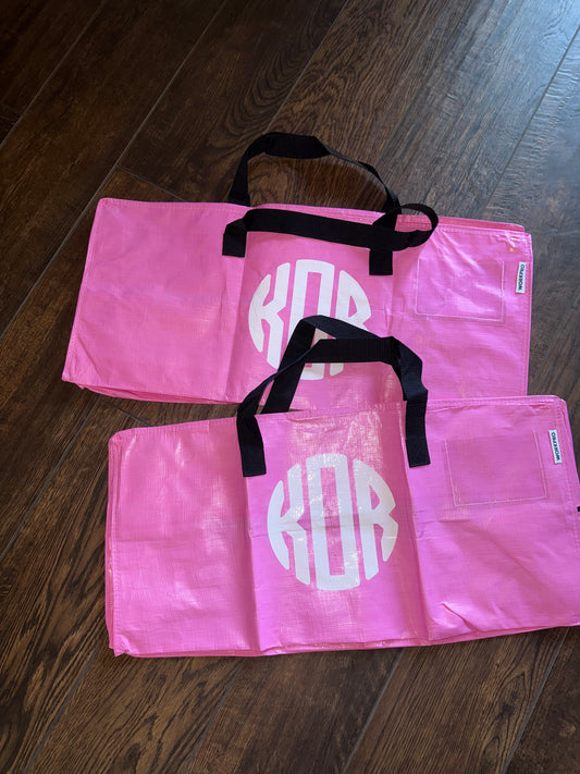 Personalized Storage Tote Bag