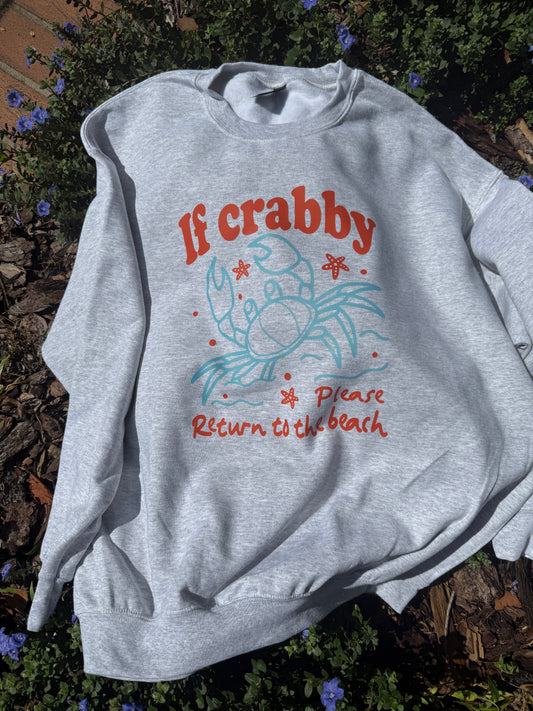 Crabby Return to the Beach - ONLINE ONLY
