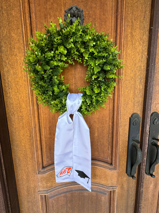 Wreath Sash with Heat Press