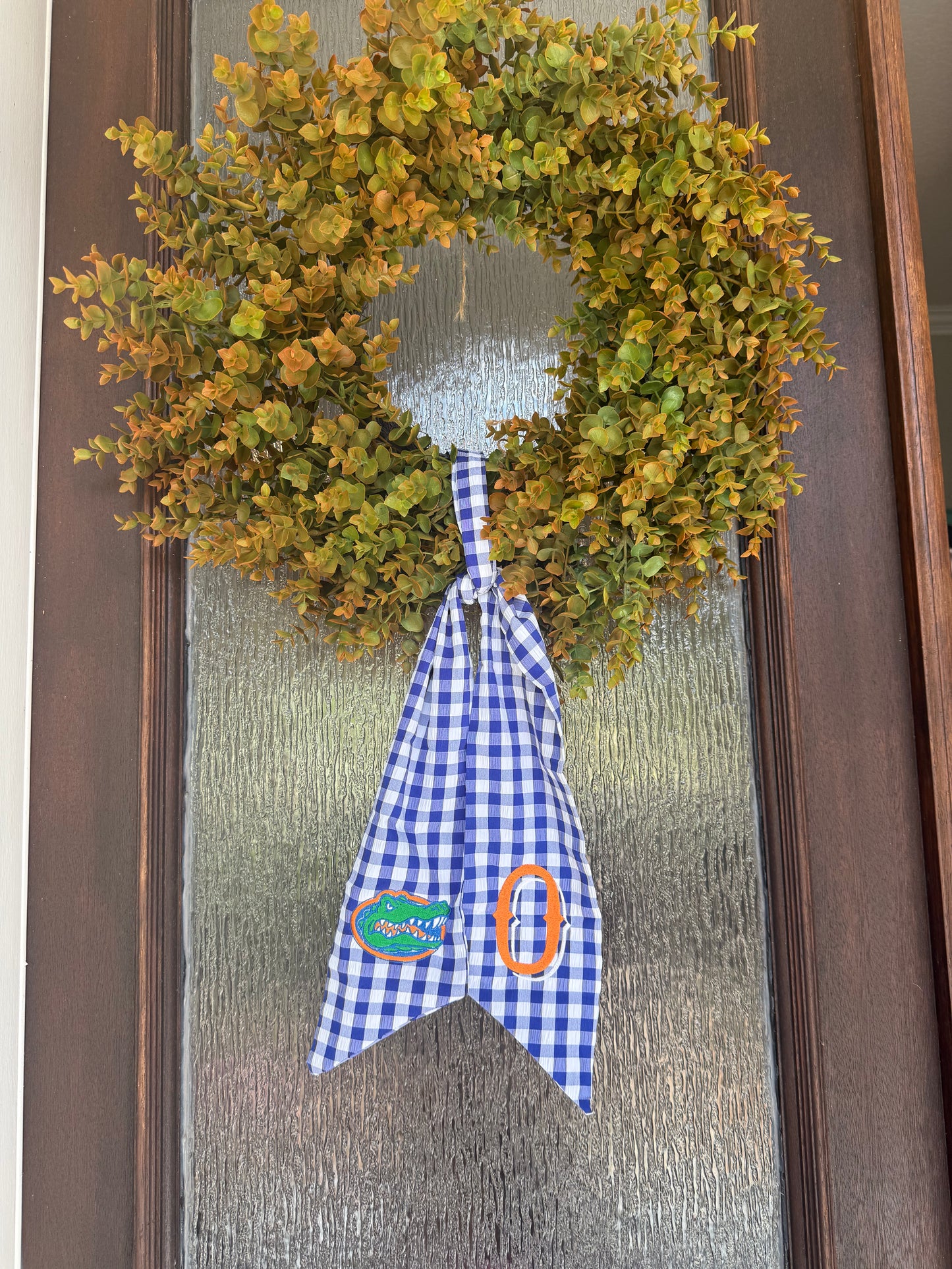 Game Day Wreath Sash