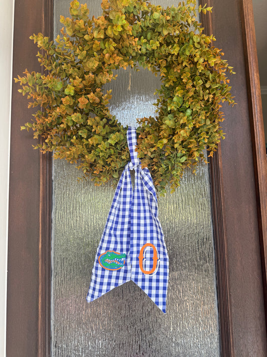 Game Day Wreath Sash