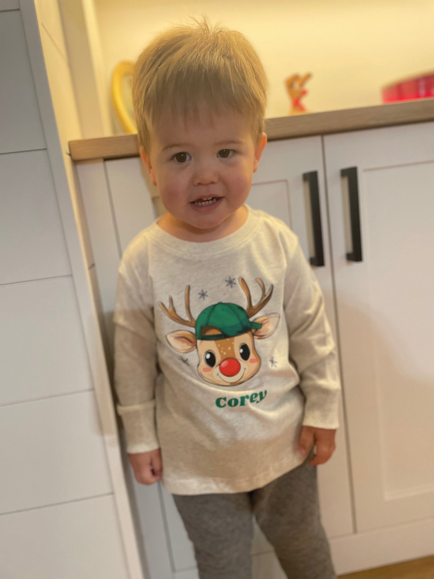 Personalized Reindeer Shirt