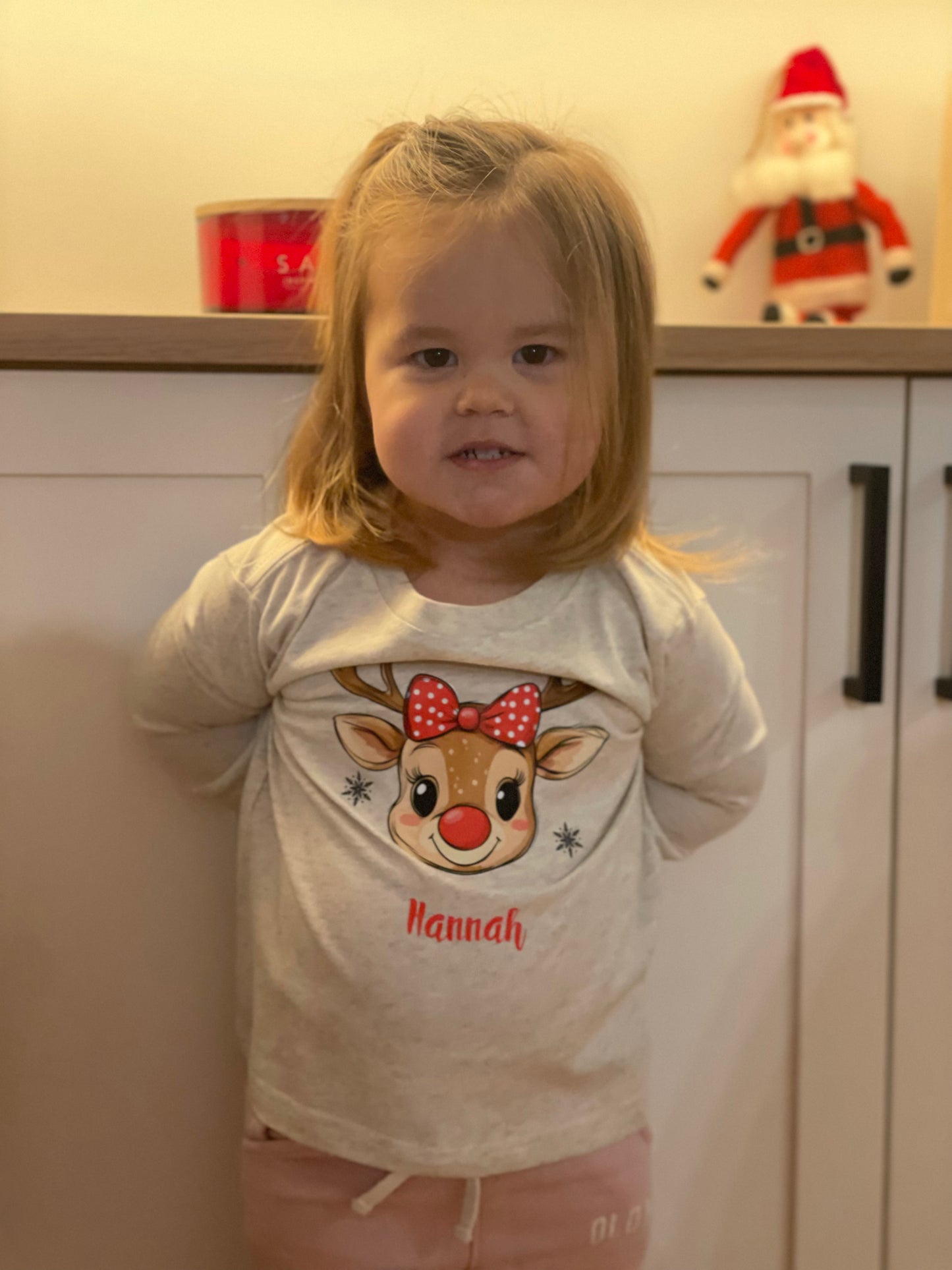 Personalized Reindeer Shirt