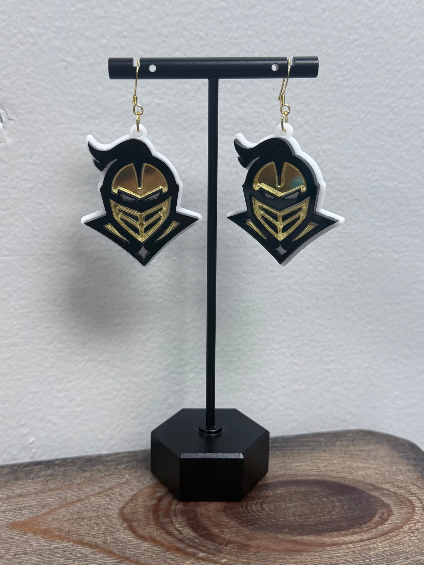 Knightro Laser Cut Earrings