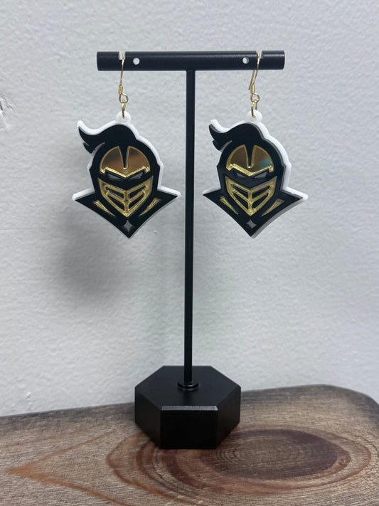Knightro Laser Cut Earrings