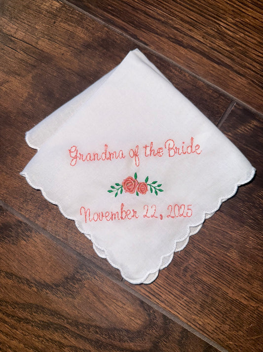 Wedding Hankerchief