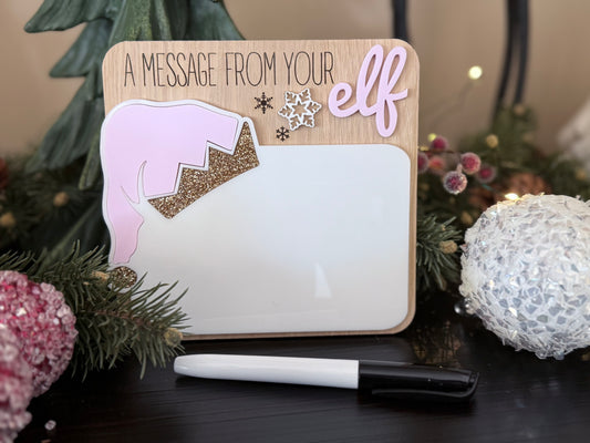 A Message from Your Elf Board