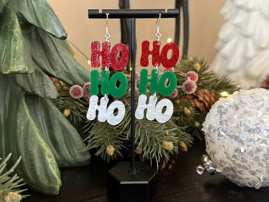 HO HO HO Earrings by Ember & Etch