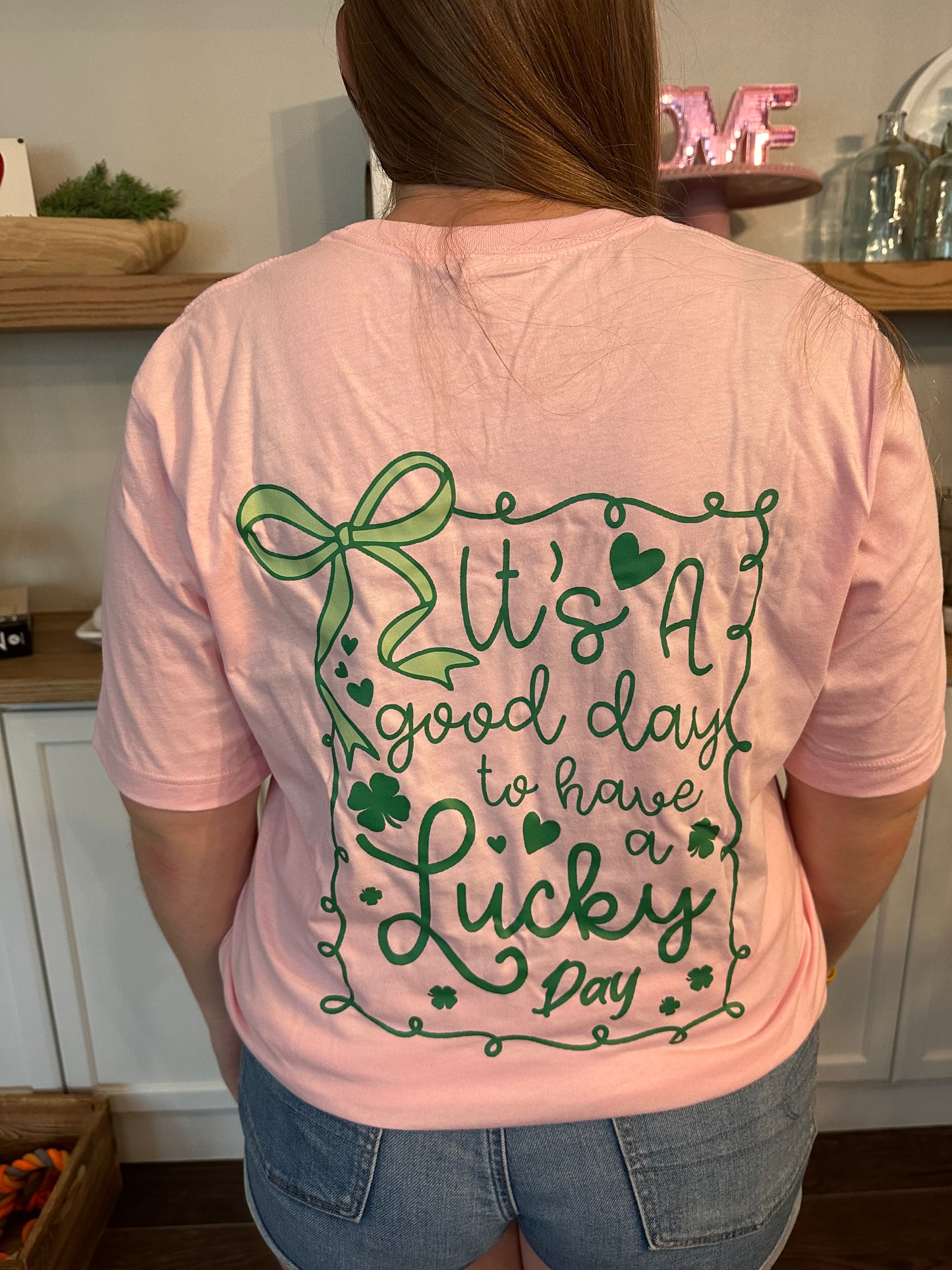 Pink Lucky Day Shirt