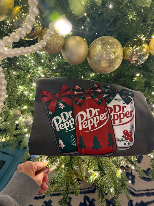 Dr. Pepper Christmas Shirt -- ONLINE ORDER ONLY