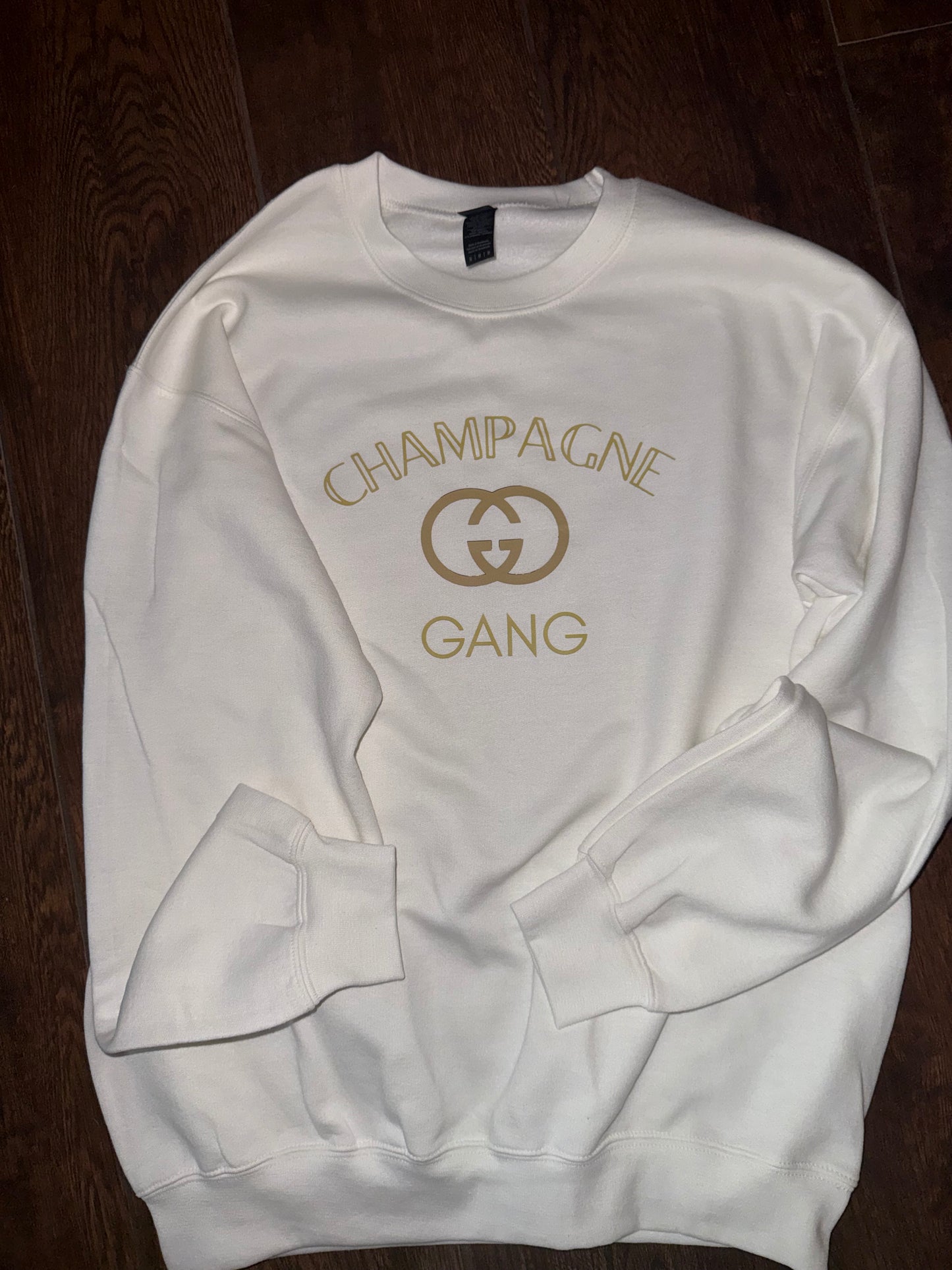 Champagne Gang Sweatshirt - ONLINE ORDER only