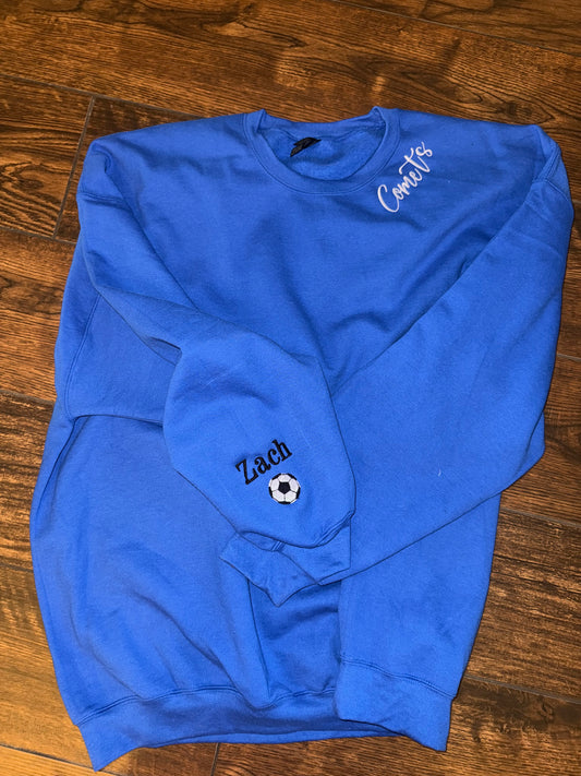 Personalized Neck Sweatshirt- ONLINE ORDER