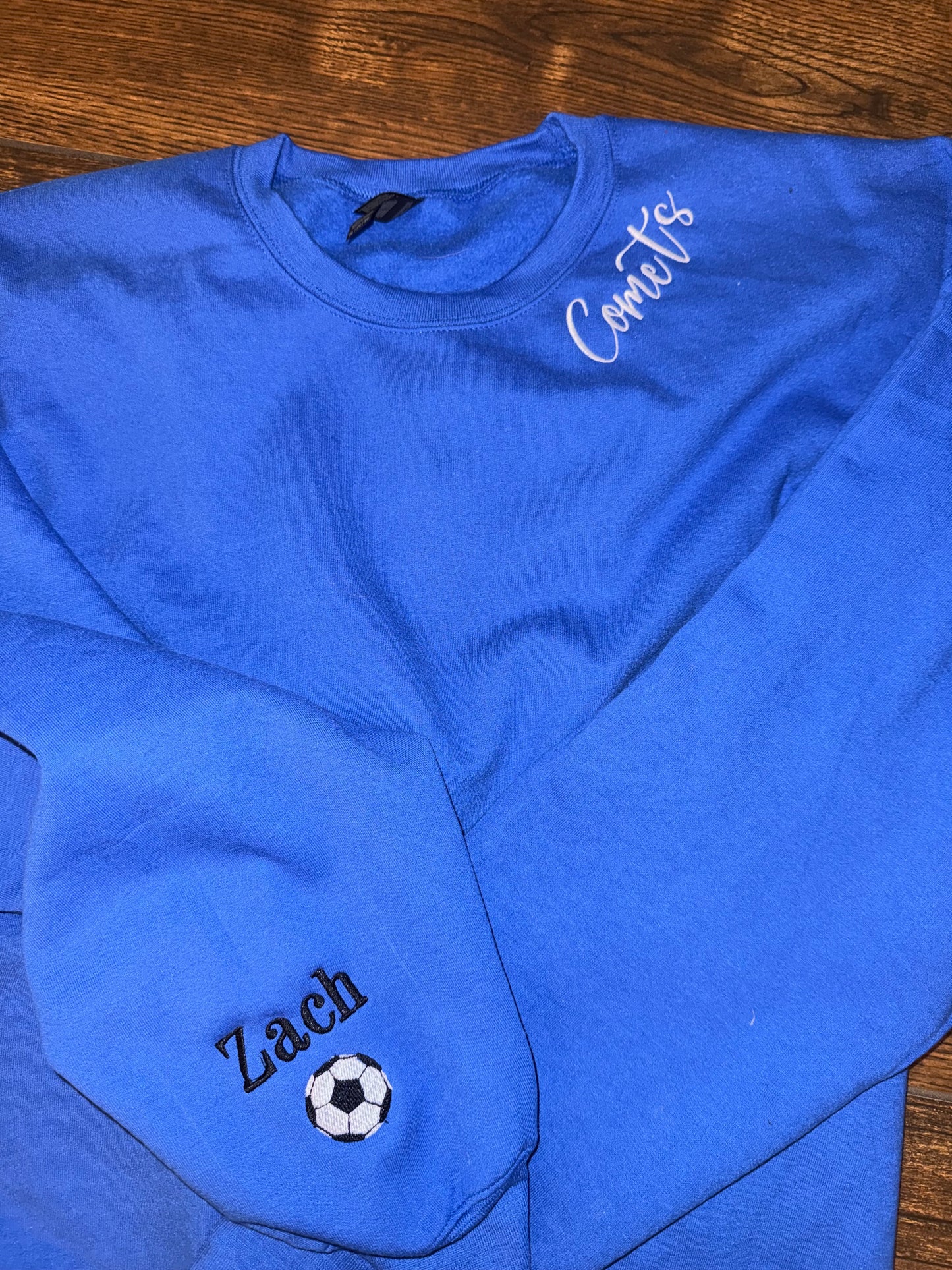 Personalized Neck Sweatshirt- ONLINE ORDER