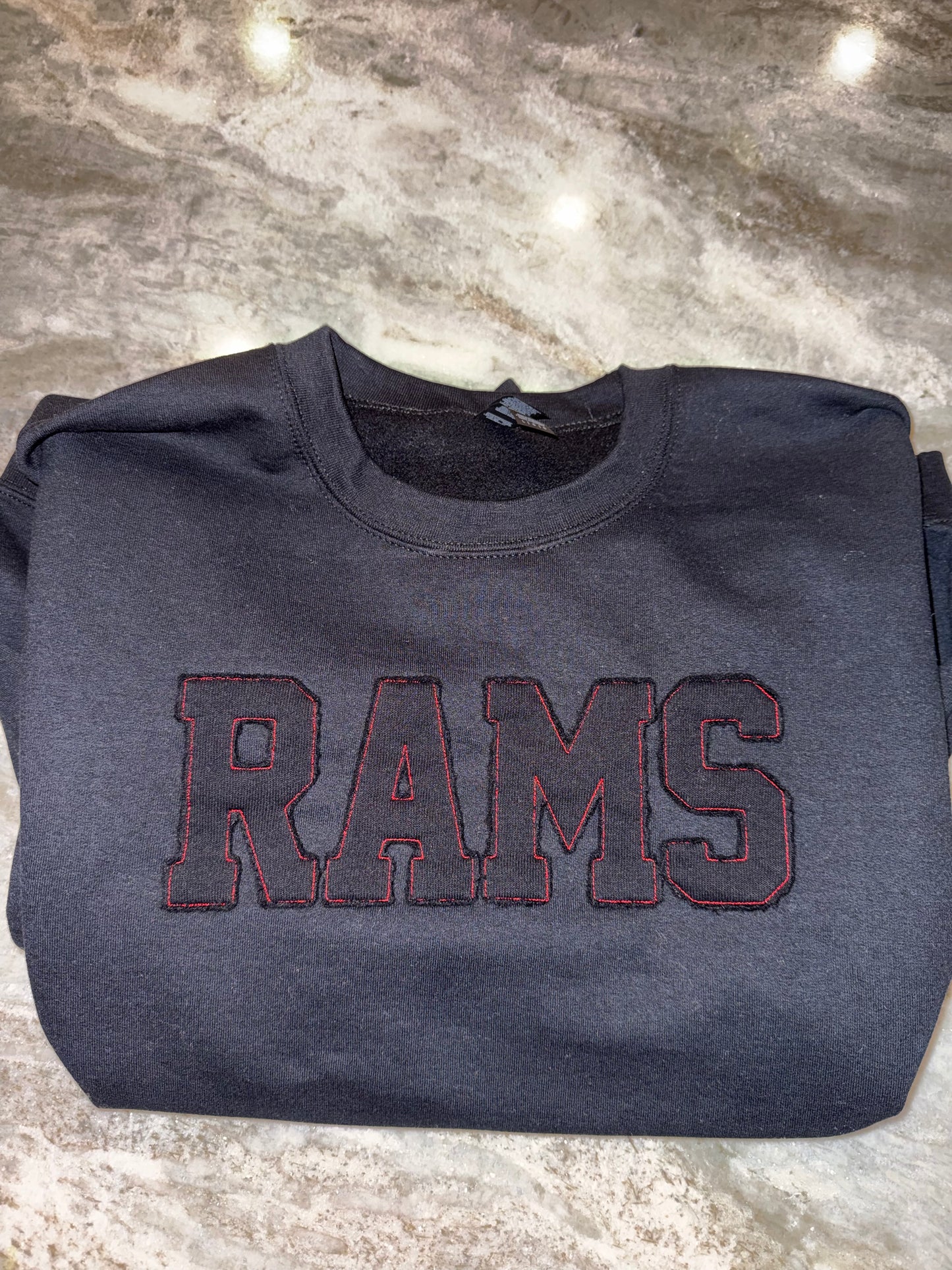 Raggy Letter Sweatshirt - ONLINE ORDER ONLY