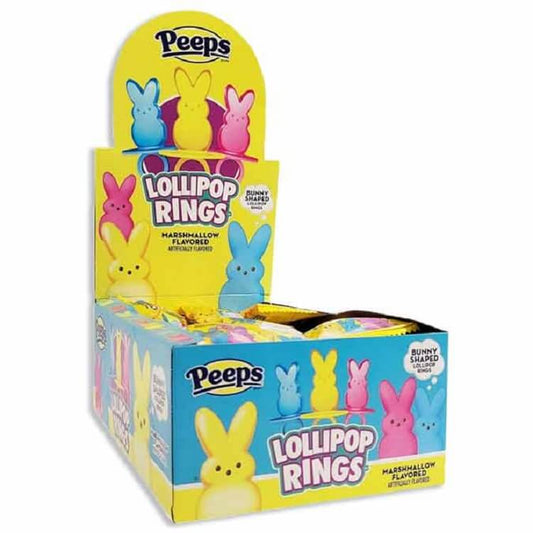 Easter Peeps Lollipop Rings