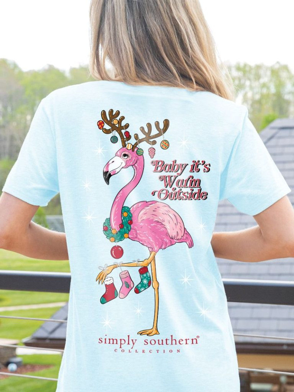 It's Warm Outside Short Sleeve T-Shirt By Simply Southern