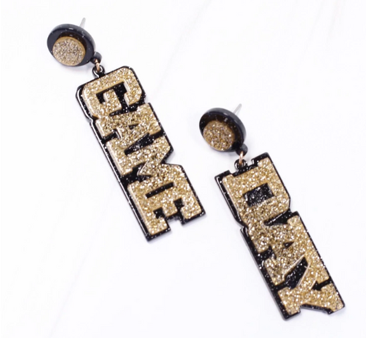 Game Day Acrylic Drop Earring
