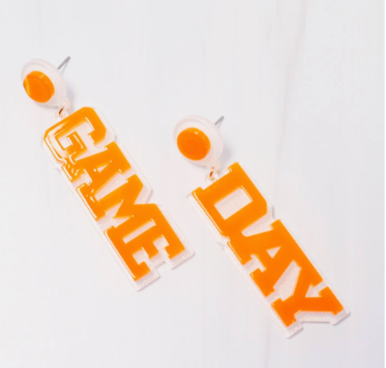 Game Day Acrylic Drop Earring