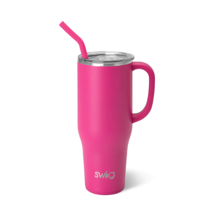 Hot Pink Mega Mug By Swig