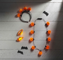 Light Up Pumpkin Accessories