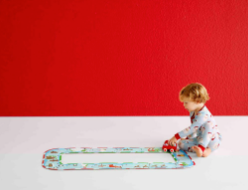 North Pole Train Track Floor Puzzle