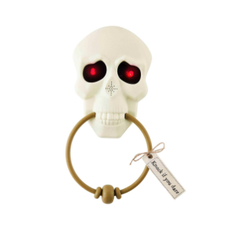 Animated Light Up Skull Doorbell