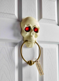 Animated Light Up Skull Doorbell