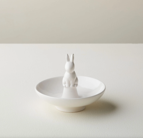 White Bunny Bowl