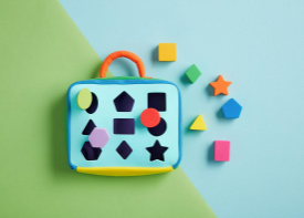 Plush Shape Sort Toy