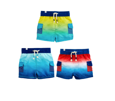 Water Activated Swim Trunks