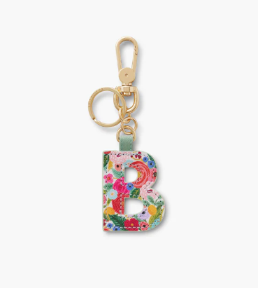 Rifle Paper Co Initial Keychain