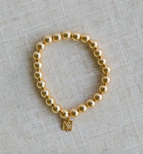 Gold Beaded Rylan Bracelet