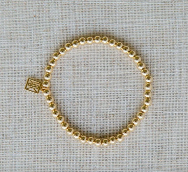 Gold Beaded Taylor Bracelet