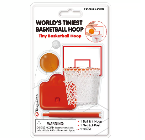 World's Tiniest Basketball Hoop