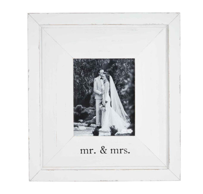 Mr. & Mrs. Large Wood Frame
