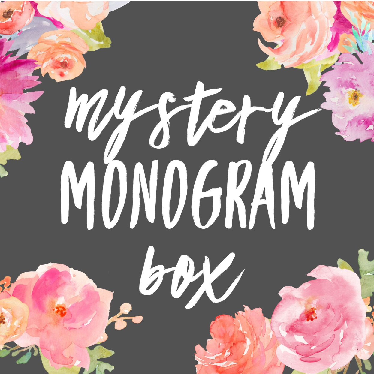 Monogram Mod 5813 Mystery Monogram Box! – Riley Reigh / Mod Market