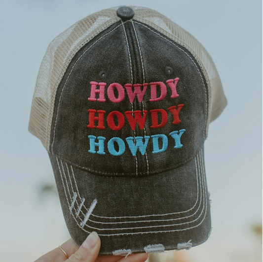 Howdy Howdy Howdy Trucker Hat