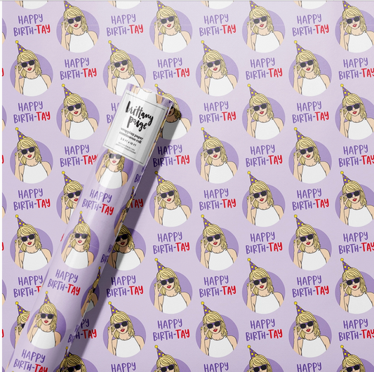 Happy Birth-Tay Wrapping Paper