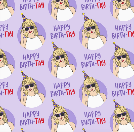 Happy Birth-Tay Wrapping Paper