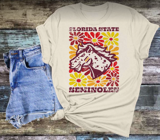 Floral Seminoles Shirt