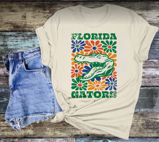 Floral Gators Shirt