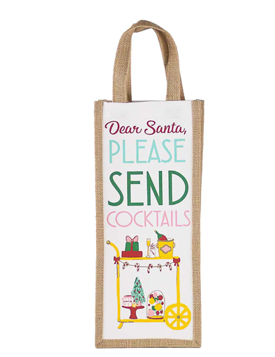 Holiday Wine Bag