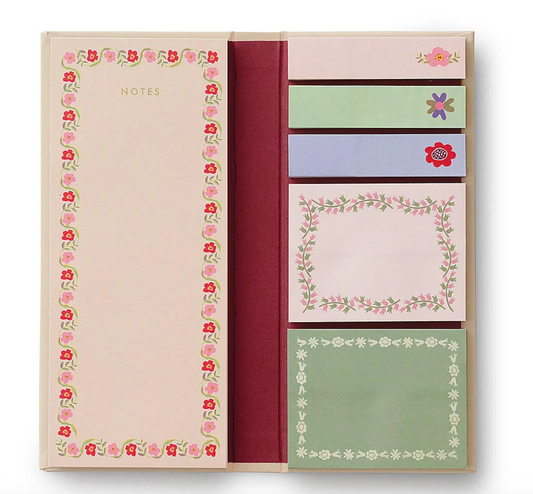 Rifle Paper Co. Delphine Sticky Note Folio