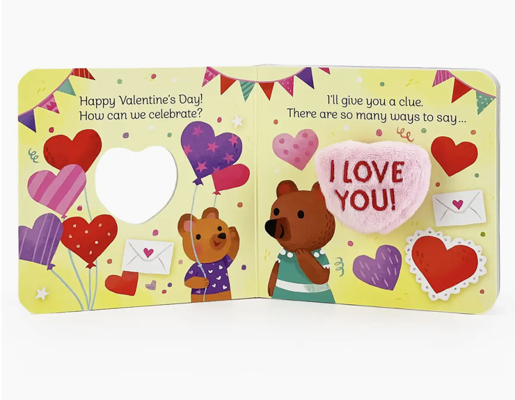 My Little Valentine Finger Puppet Board Book