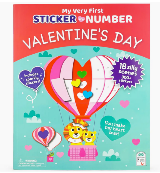 Valentine's Day: My First Sticker By Number Activity Book