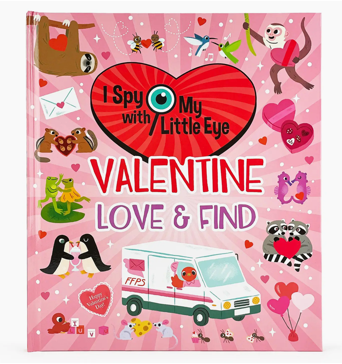 Valentine Love & Find: I Spy with My Little Eye Book