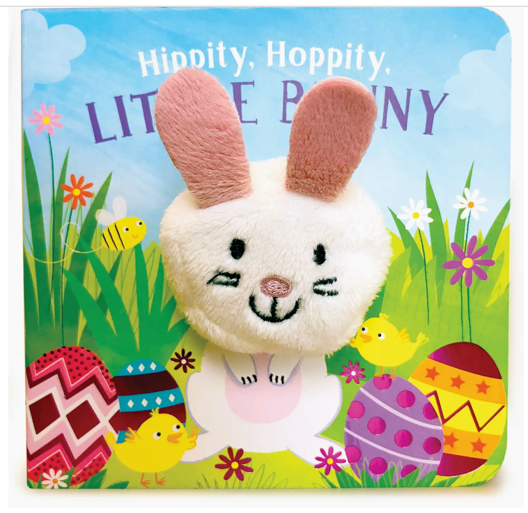 Hippity, Hoppity, Little Bunny Finger Puppet Board Book