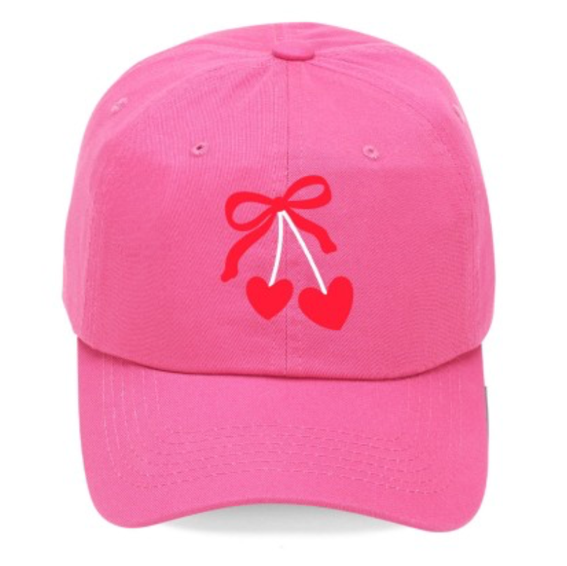 Cherry Hearts Cap